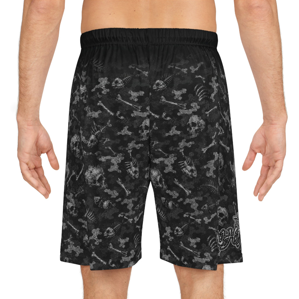 Copy of Camo Graffiti Basketball Shorts — All-Over Print Athletic Shorts