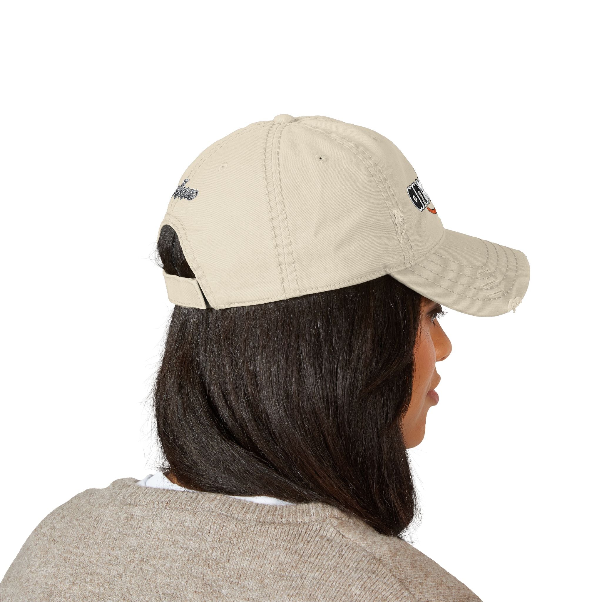 Copy of UNHINGEDBrands “anxiety” Distressed Dad Hat