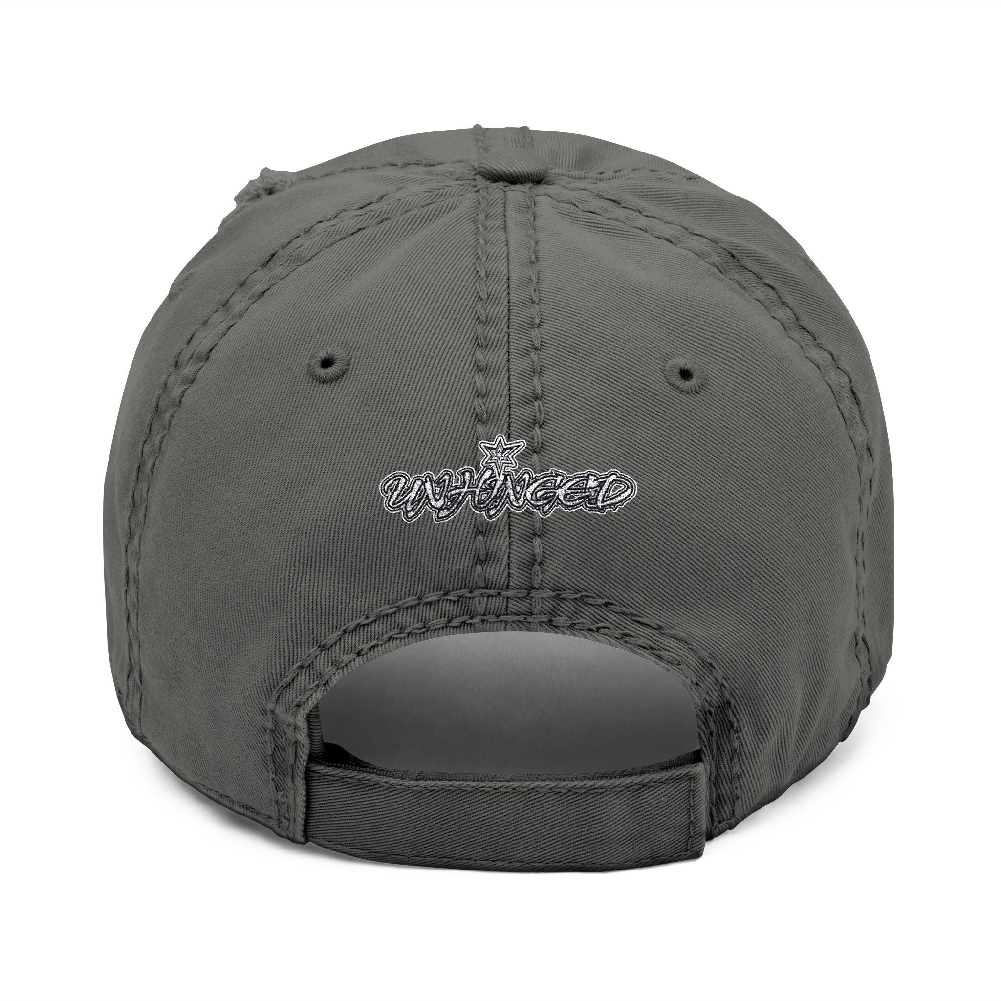 UNHINGEDBrands “FavEx” Distressed Dad Hat
