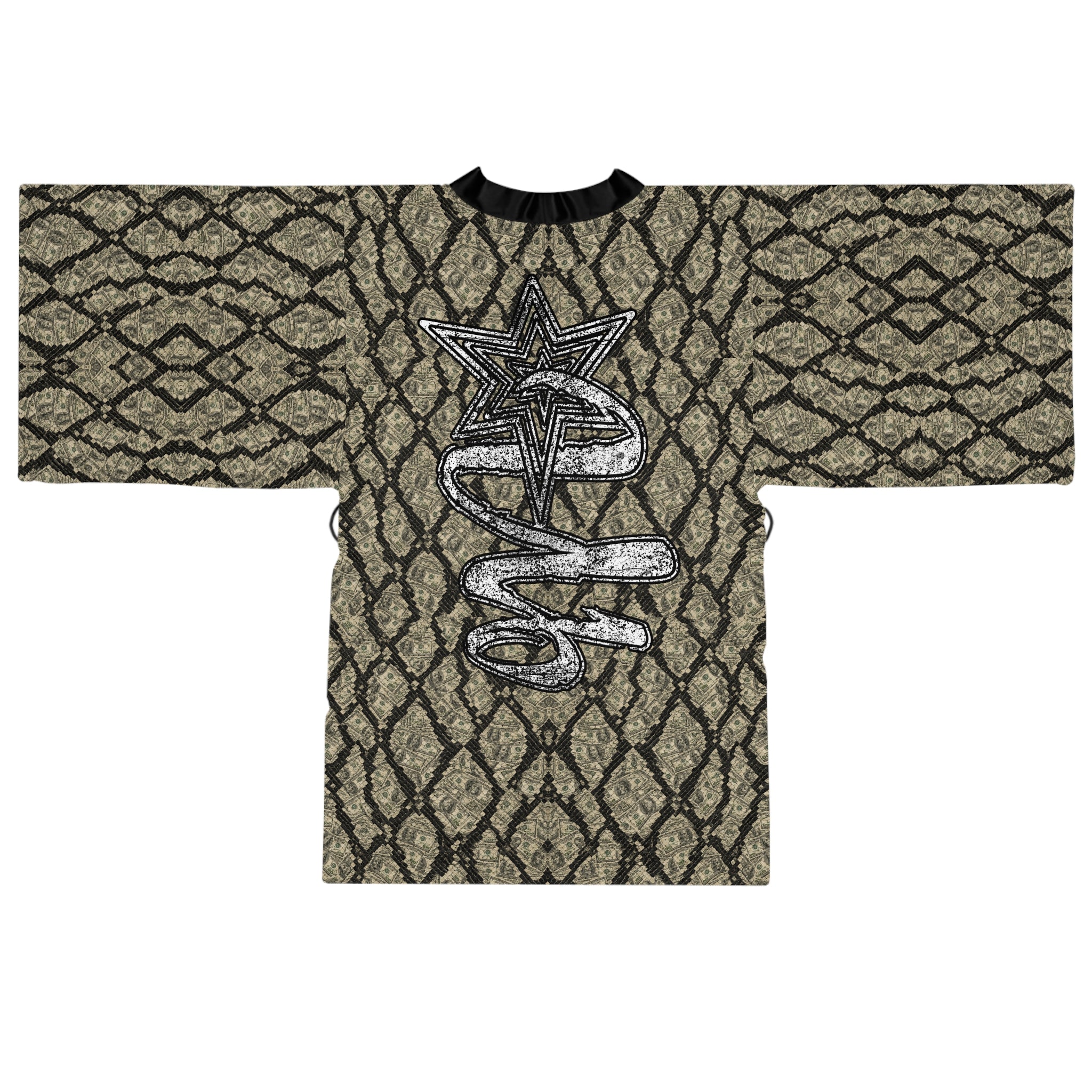 UNHINGEDBrands “Bandaconda” Kimono robe