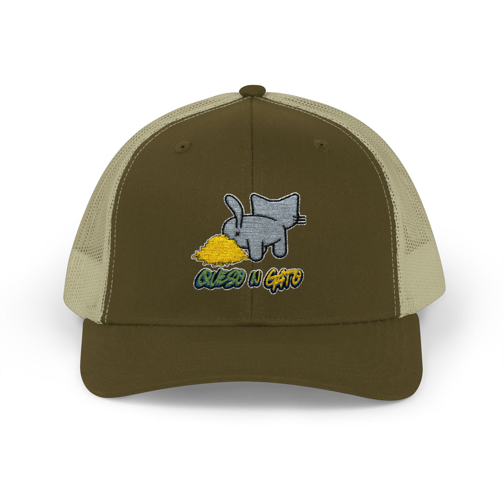 UNHINGEDBrands “Queso N Gato” Trucker Hat