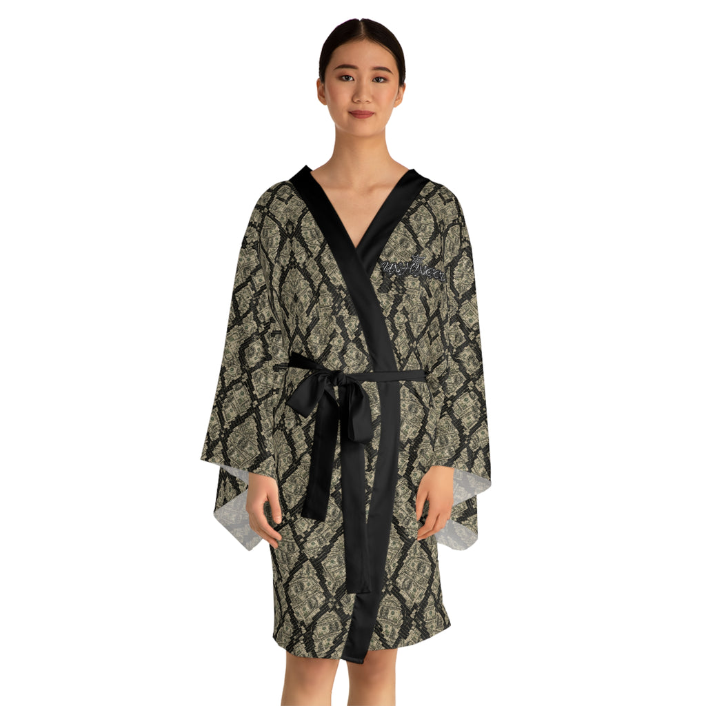 UNHINGEDBrands “Bandaconda” Kimono robe