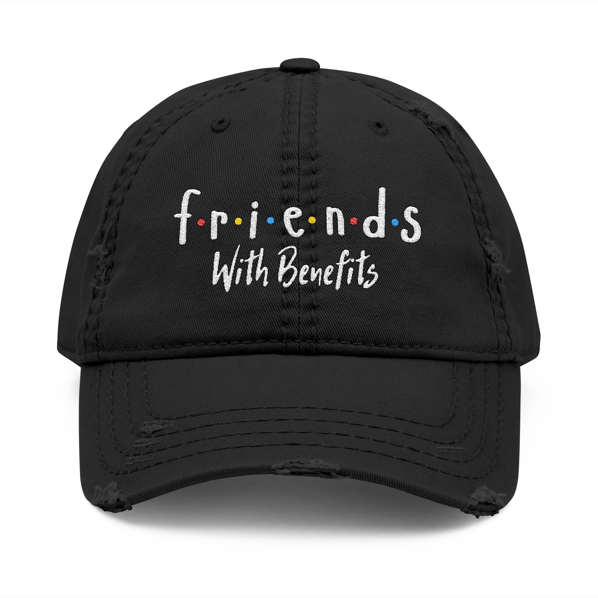 UNHINGEDBrands “friends with benefits” Distressed  Dad Hat