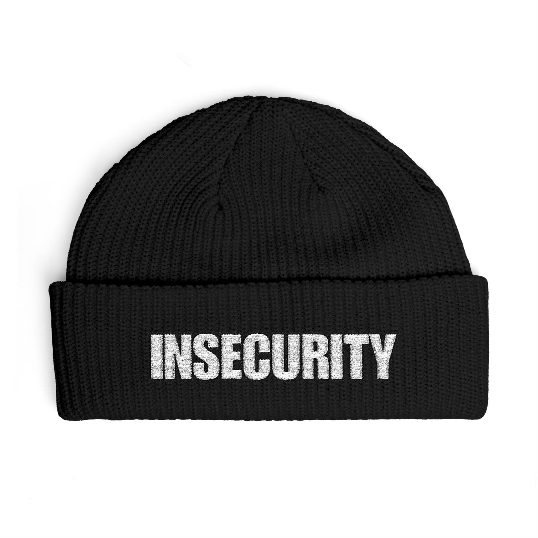 UNHINGEDBrands “Insecurity” Cuff Beanie