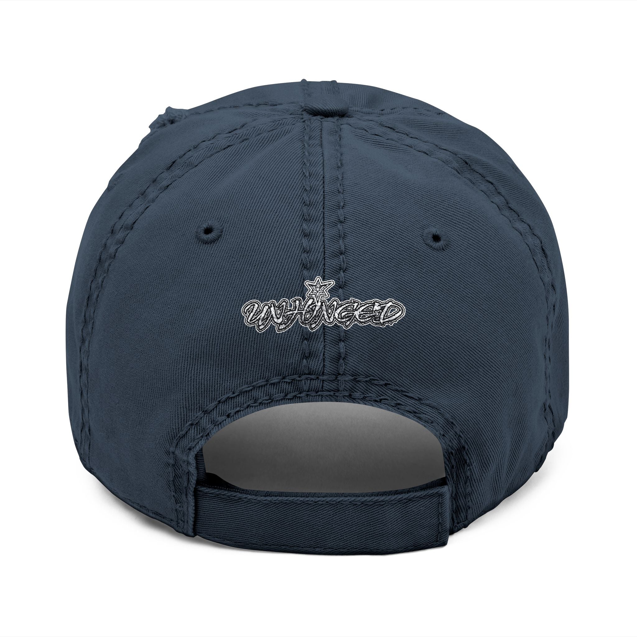 UNHINGEDBrands “FavEx” Distressed Dad Hat