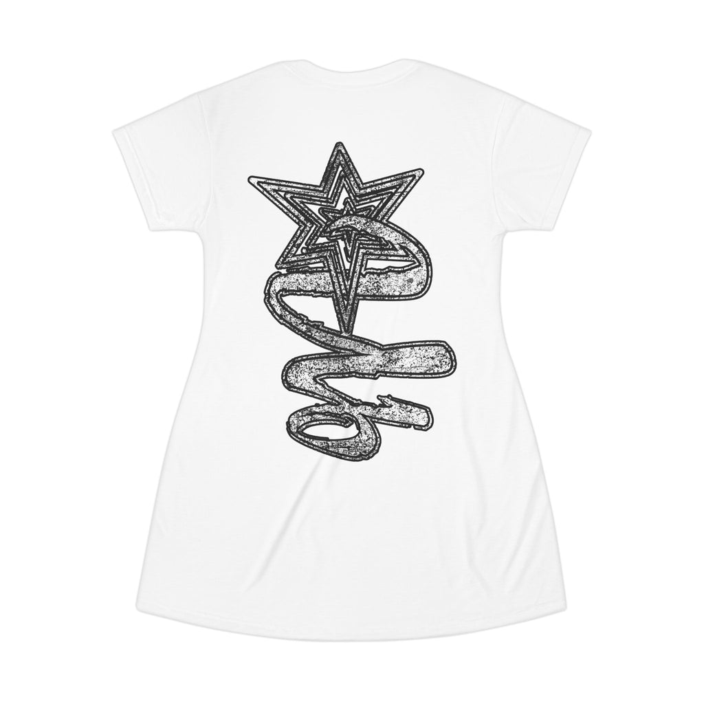 Copy of UNHINGEDBrands “Do Not Resuscitate” T‑Shirt Dress