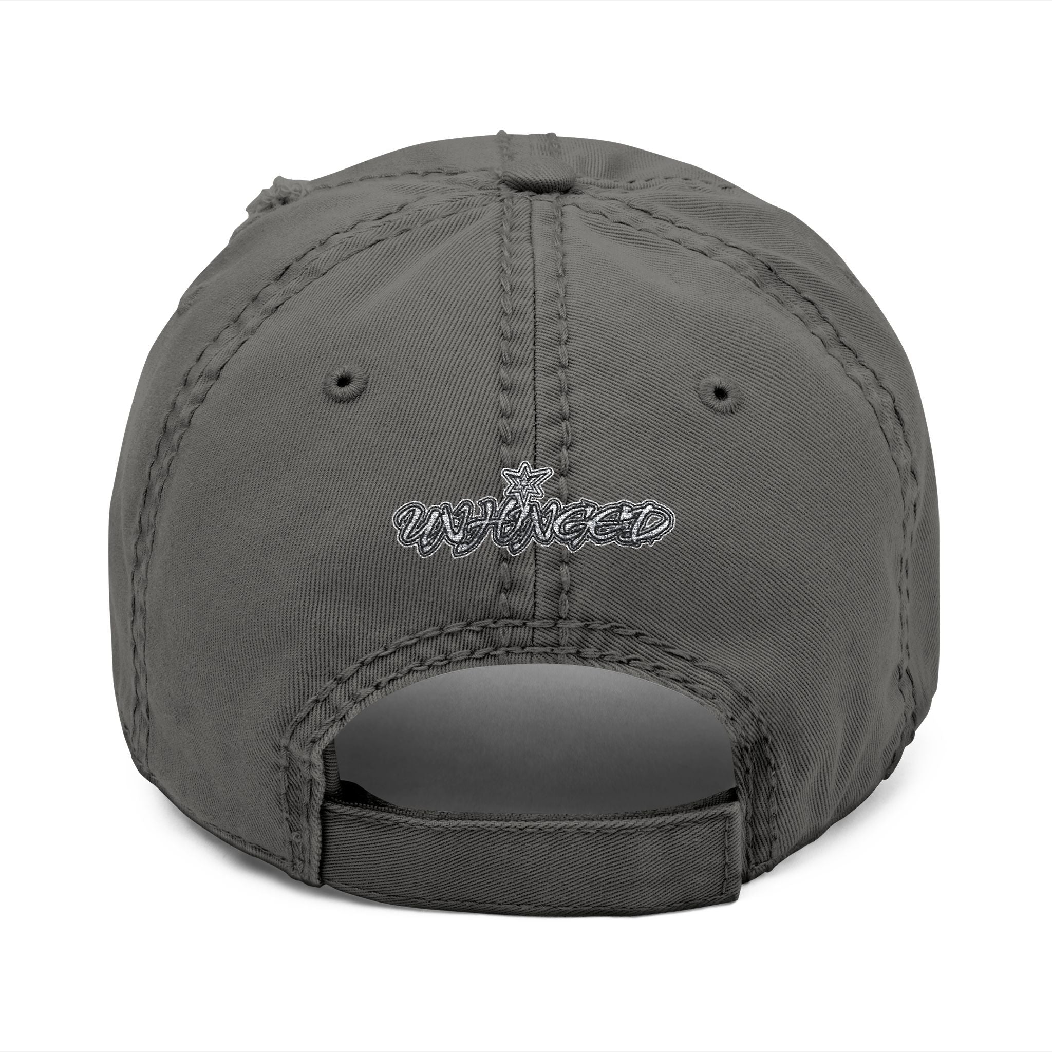 Copy of UNHINGEDBrands “anxiety” Distressed Dad Hat