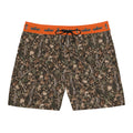 Men's Snake Print Swim Shorts – Mid-Length All-Over-Print Beach Trunks