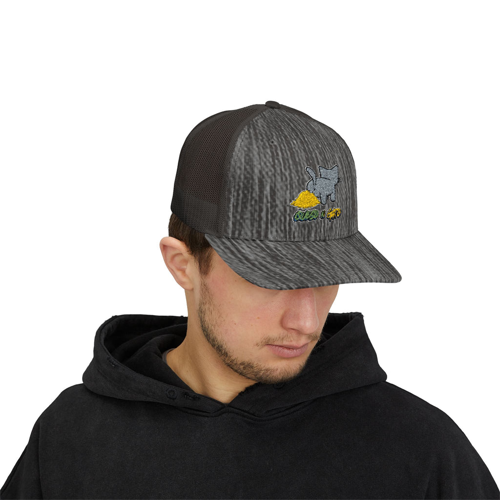 UNHINGEDBrands “Queso N Gato” Trucker Hat