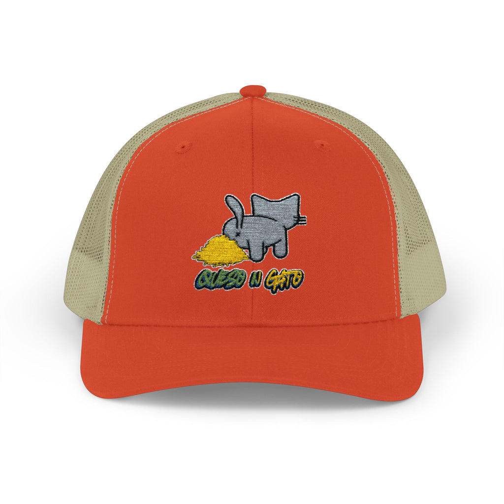 UNHINGEDBrands “Queso N Gato” Trucker Hat