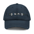 UNHINGEDBrands “gang” Distressed Dad Hat