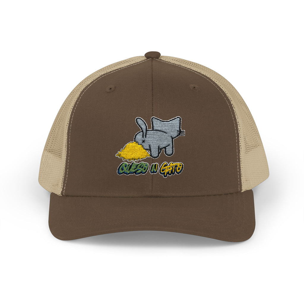 UNHINGEDBrands “Queso N Gato” Trucker Hat