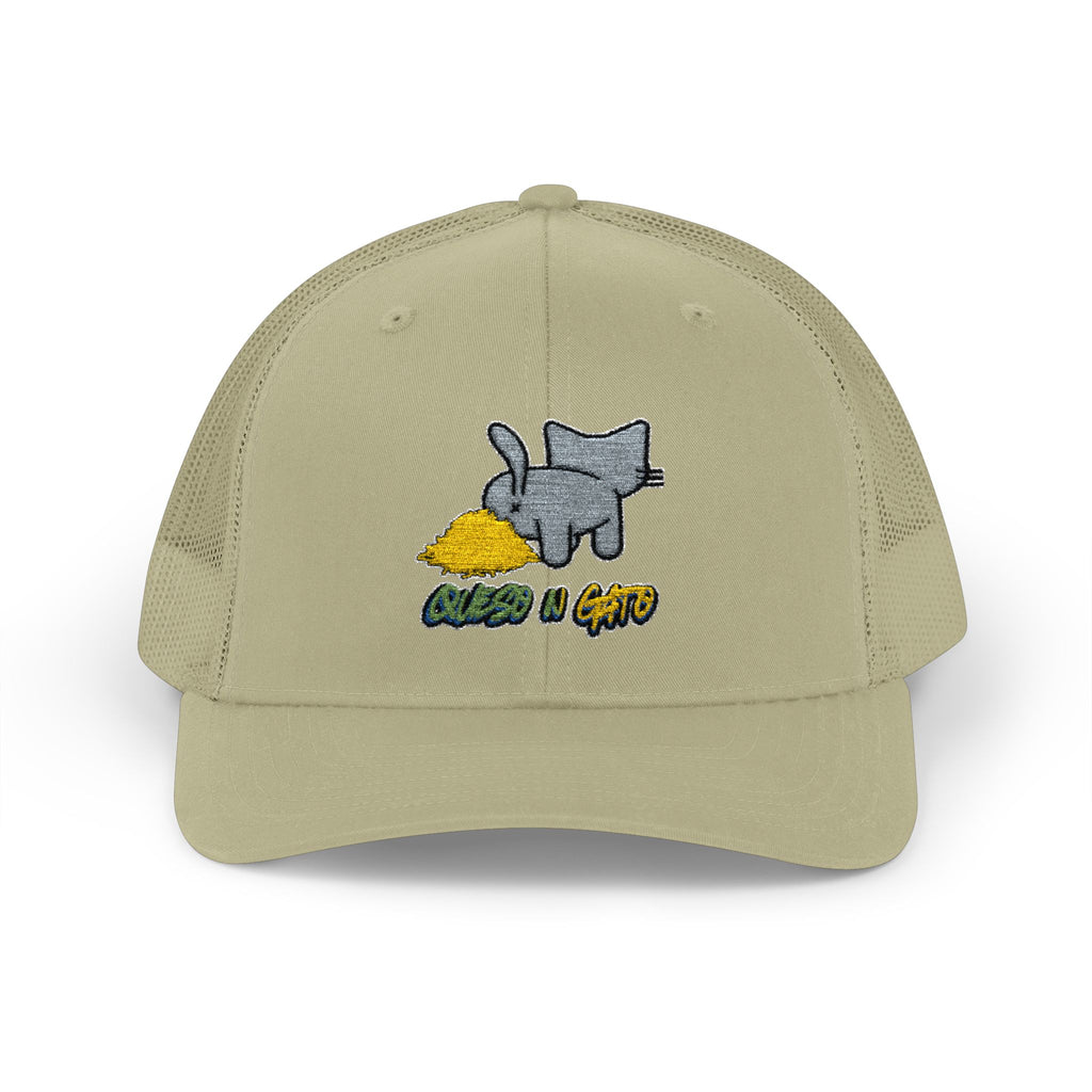 UNHINGEDBrands “Queso N Gato” Trucker Hat