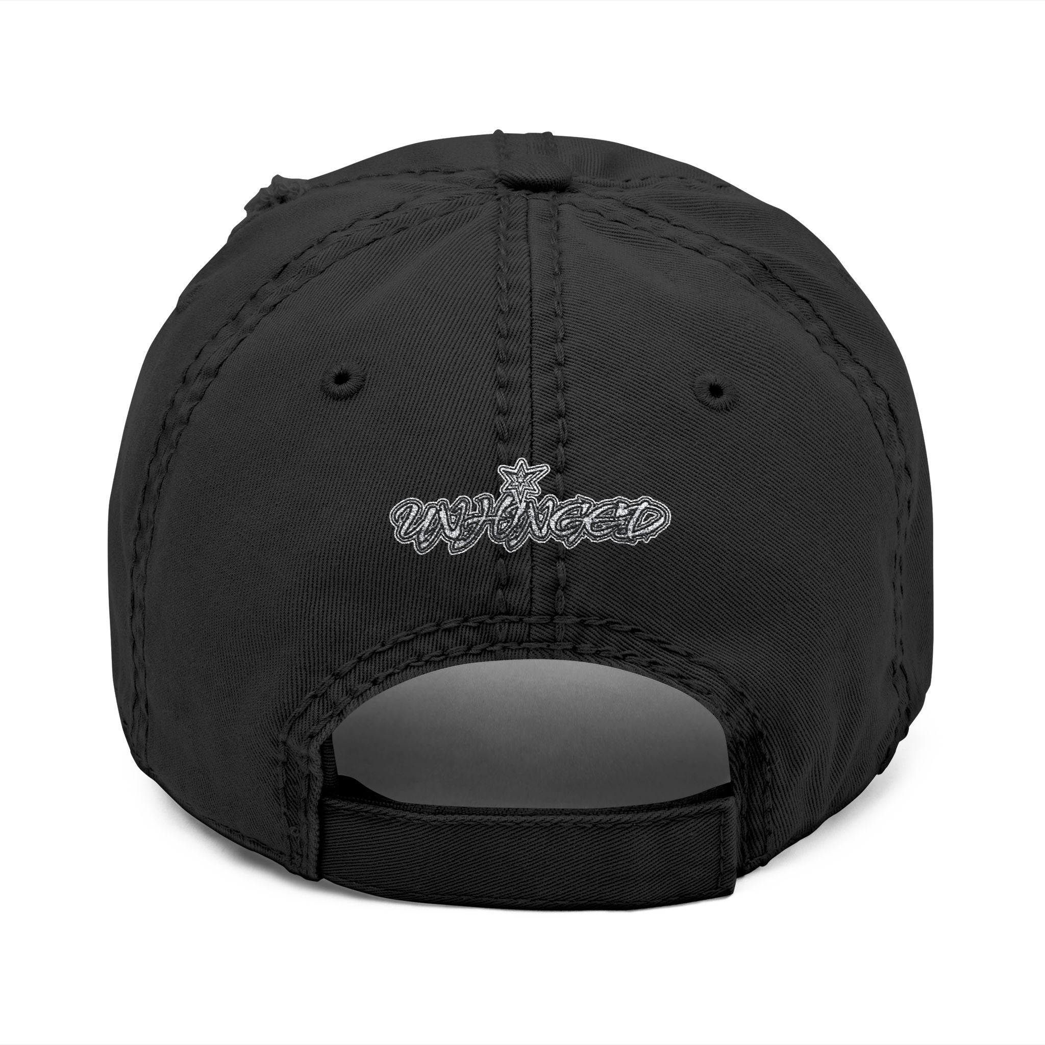 Copy of UNHINGEDBrands “anxiety” Distressed Dad Hat
