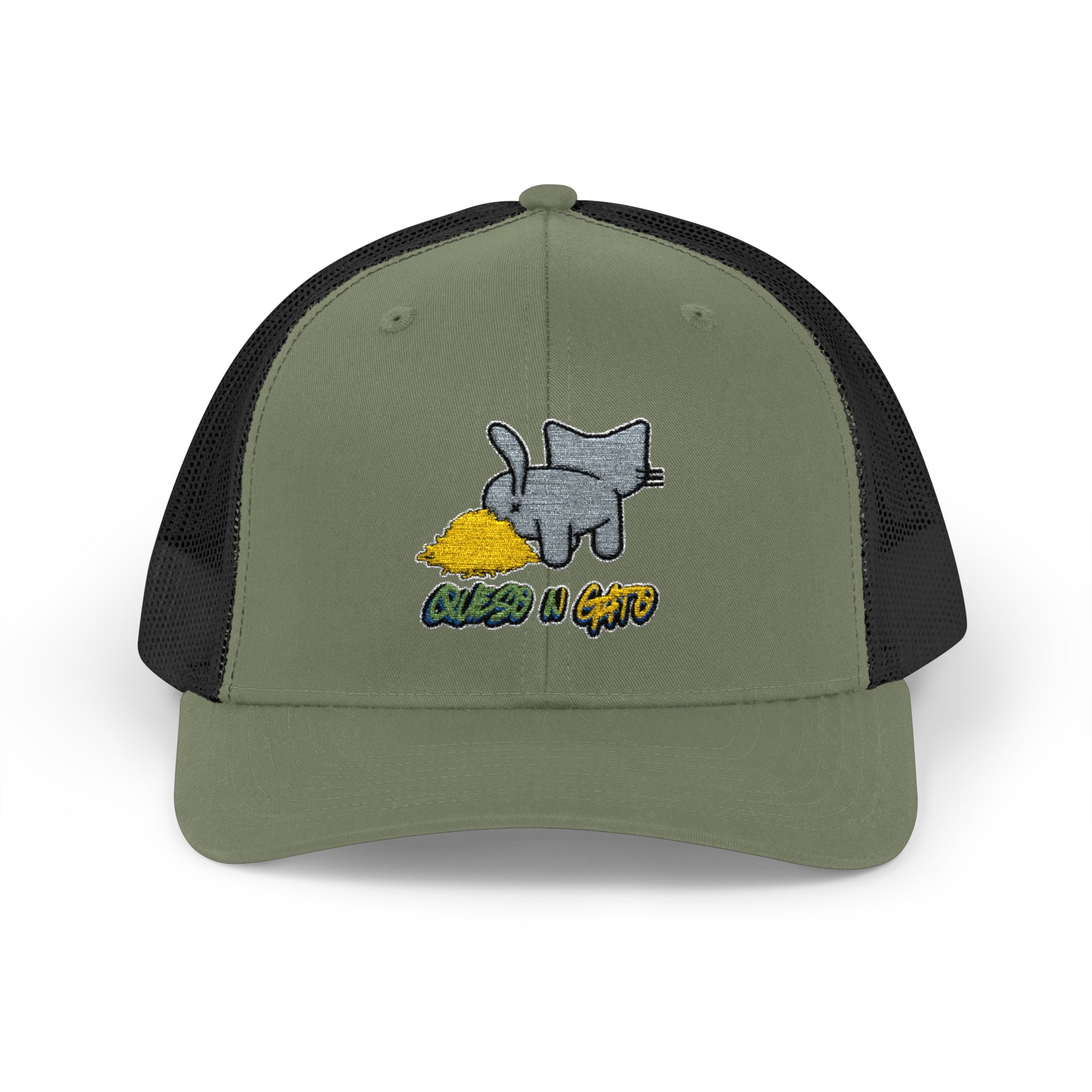 UNHINGEDBrands “Queso N Gato” Trucker Hat