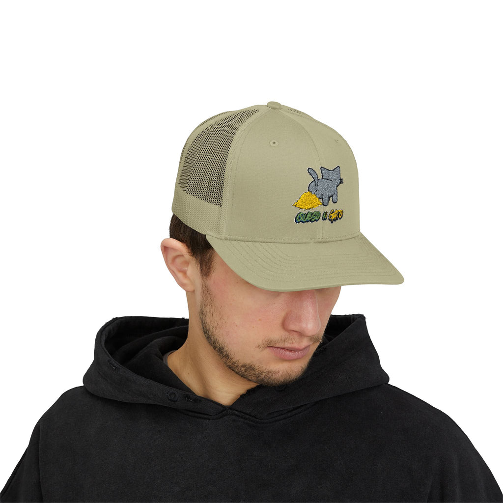 UNHINGEDBrands “Queso N Gato” Trucker Hat