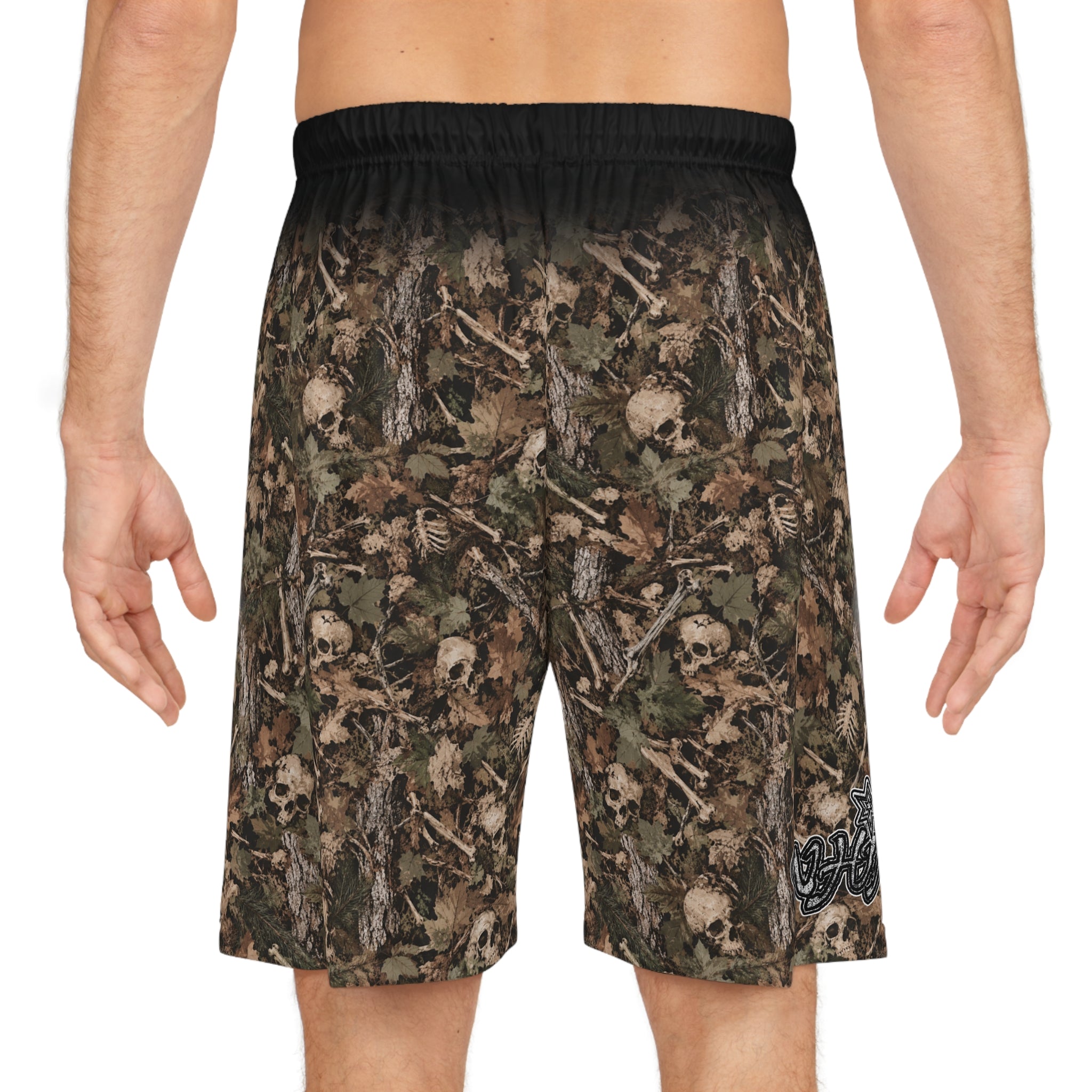 Copy of Camo Graffiti Basketball Shorts — All-Over Print Athletic Shorts